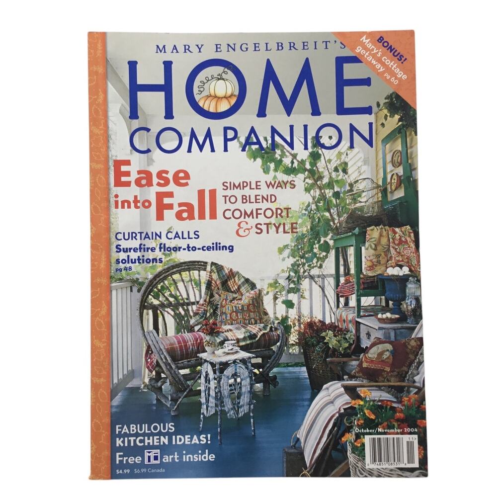 Mary Engelbreit’s Home Companion  October/November 2004 Vintage